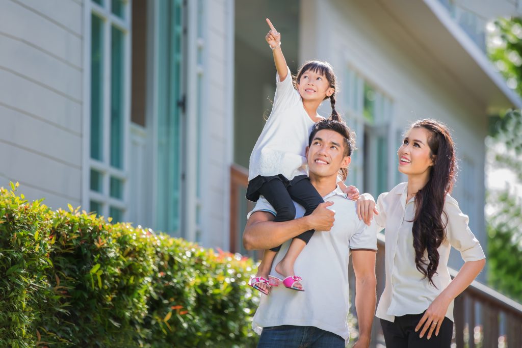 Family gets a low interest rate and buy a home